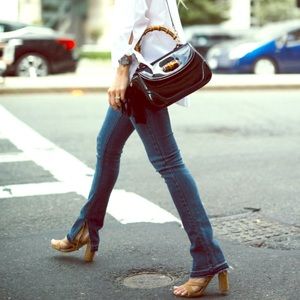 Free People split hem jeans !